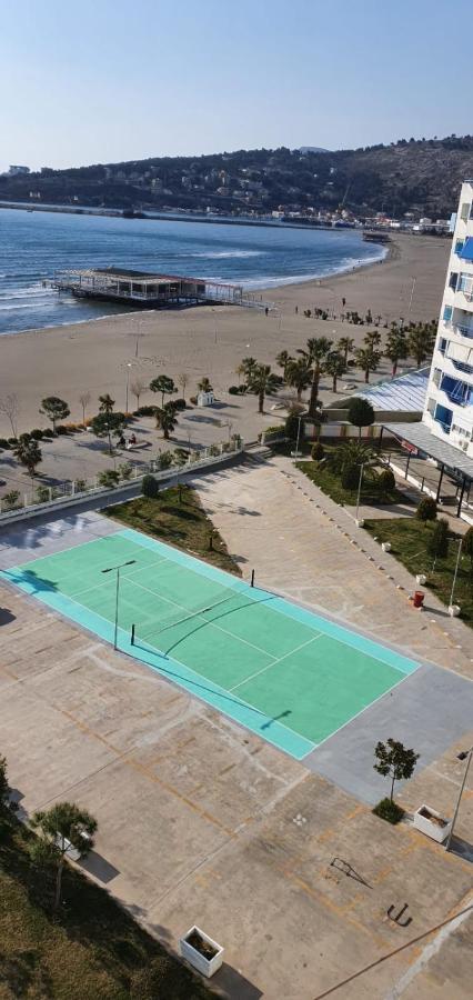 Nada Seaview Apartment Shengjin Bagian luar foto