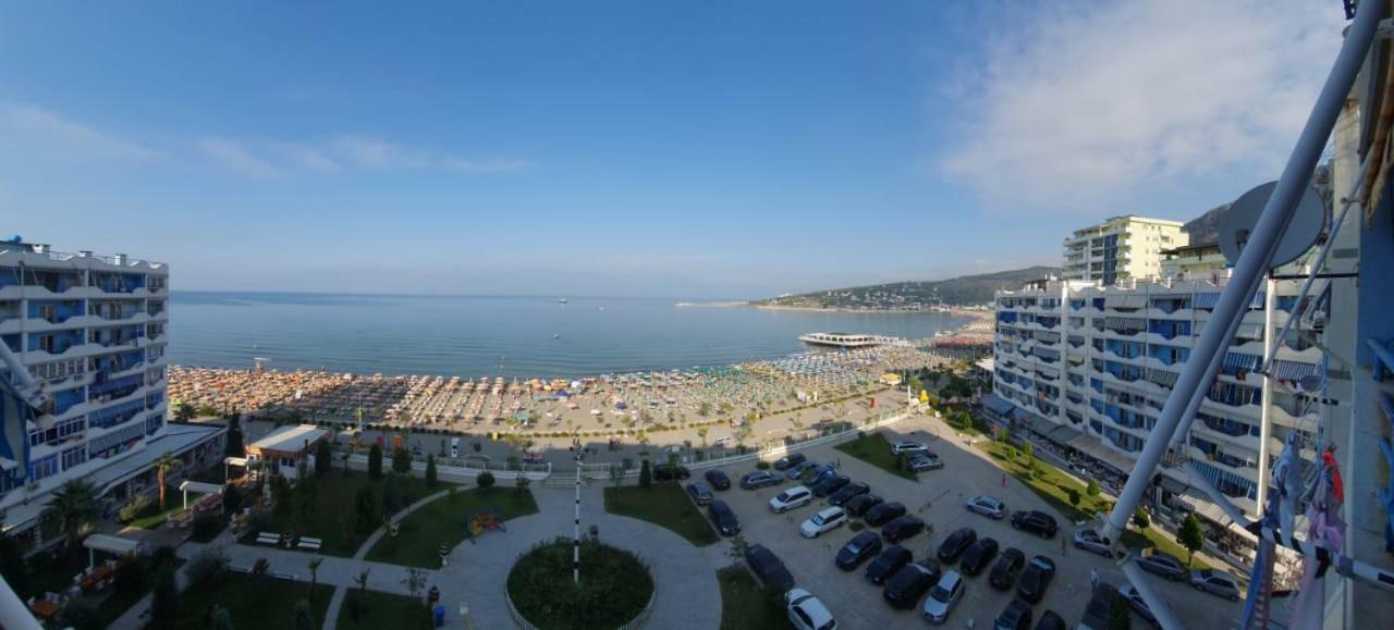 Nada Seaview Apartment Shengjin Bagian luar foto