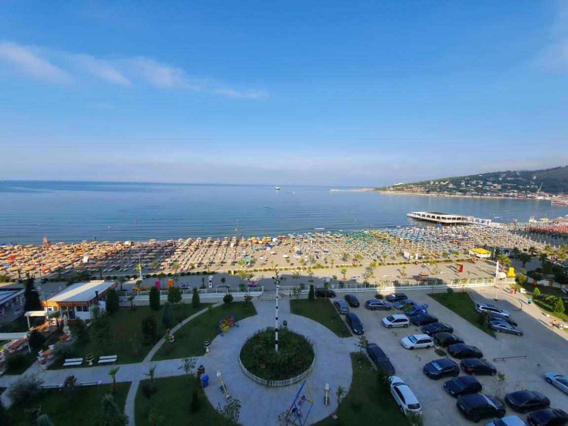 Nada Seaview Apartment Shengjin Bagian luar foto