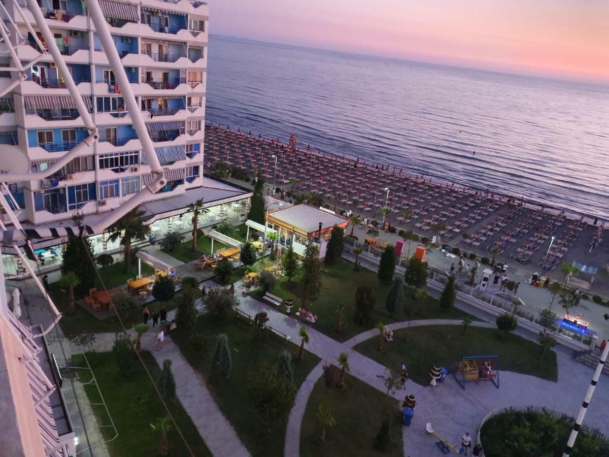 Nada Seaview Apartment Shengjin Bagian luar foto